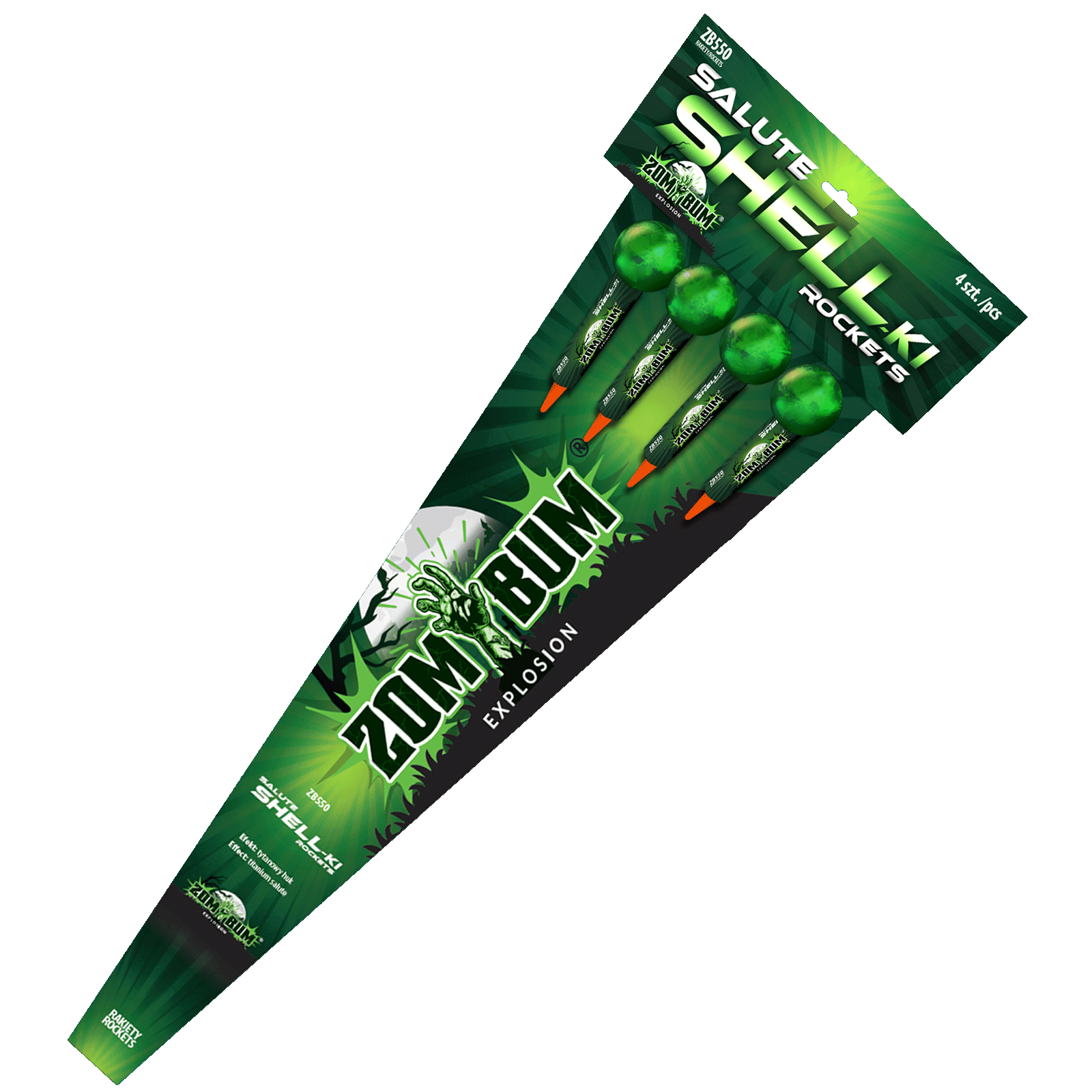 ZB550 Salute Shell-ki Rockets